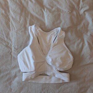 Alphalete, Stratus Bra, White, Size Small